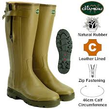 Le Chameau Chasseur Leather Hunting Boot