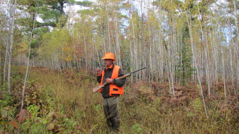 Ron in the beautiful Northwoods