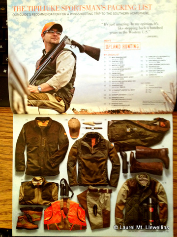 Eddie Bauer's "The Tipiliuke Sportsman's Packing List"