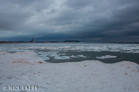 Lake Superior by Nick Lazur at Munising 03/31/2013