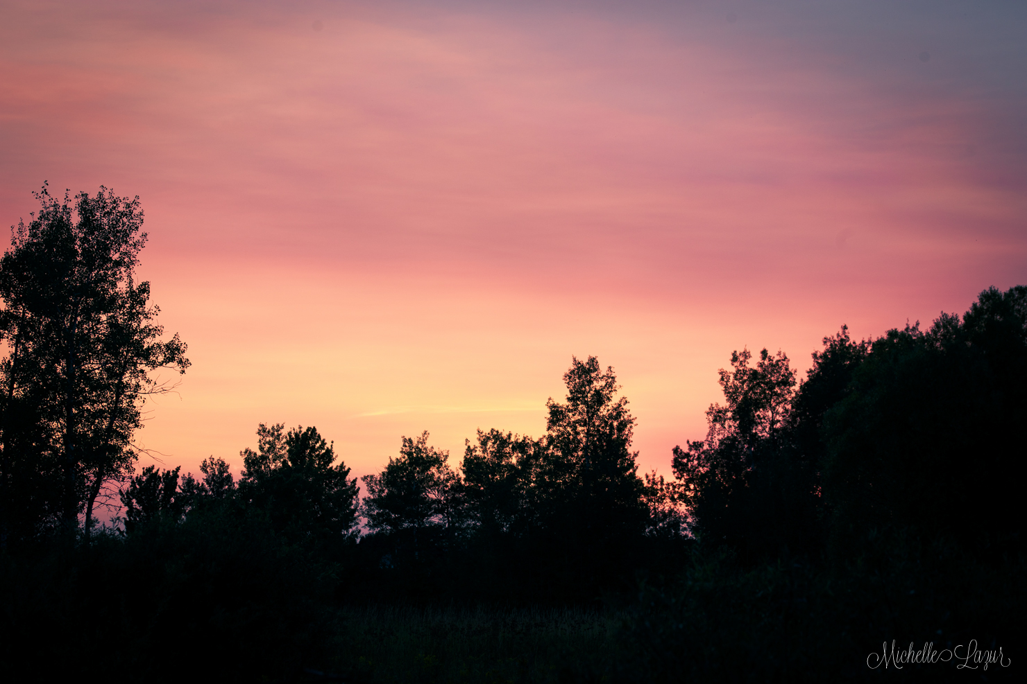 Sunset on the eve of the 2015 Ruffed Grouse Opener! 20150826-_MG_0833
