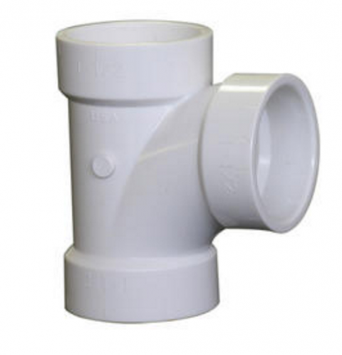 4 – 2” PVC-DWV Sanitary Tee (4@ $1.99 = $7.99)