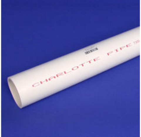 2- 2” x 10’ DWV/40 PVC Pipe (2 @ $7.99 = $15.98)