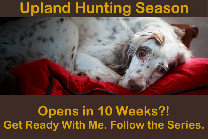 Get ready for Upland Hunting Season - Follow the Series